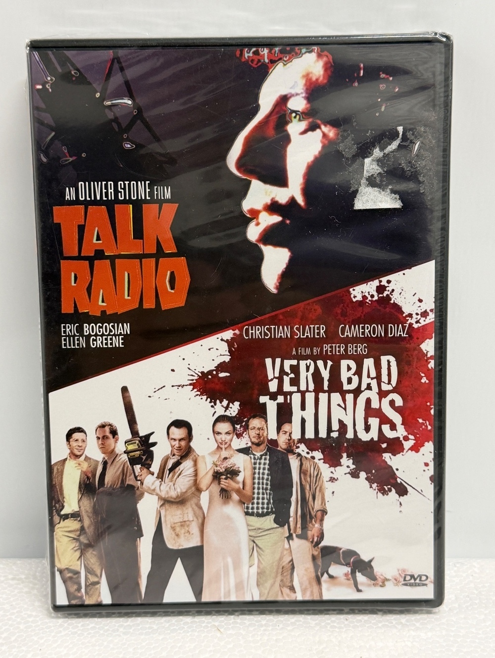 Talk Radio / Very Bad Things DVD Movie Double Feature